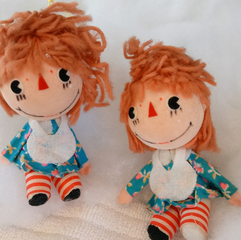 Pair of Ragady Anne ornaments from Japan